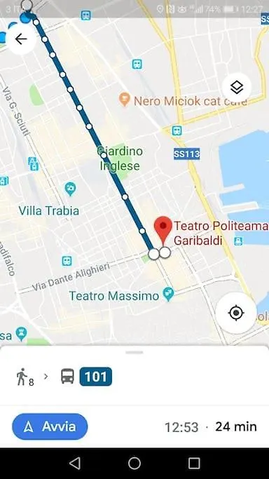 Room And Private Bathroom Between Mondello Beach And Old Town! Free Park! Palermo